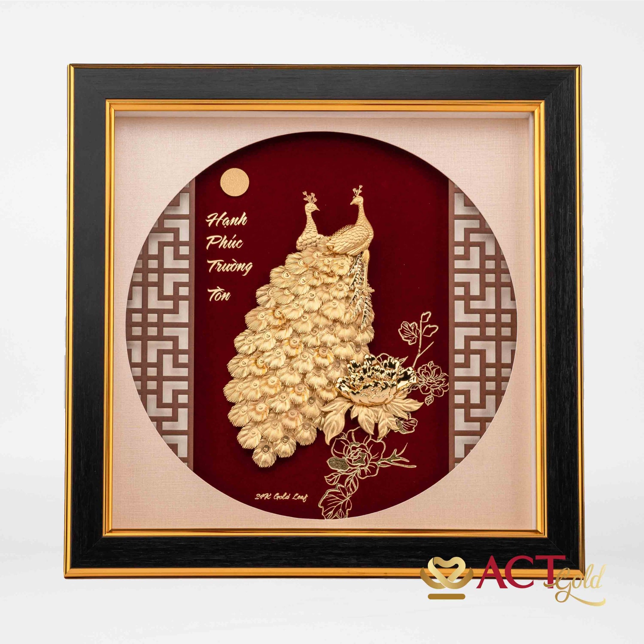 Tranh dát vàng - Quà Tặng Dát Vàng - Công Ty TNHH Q&V